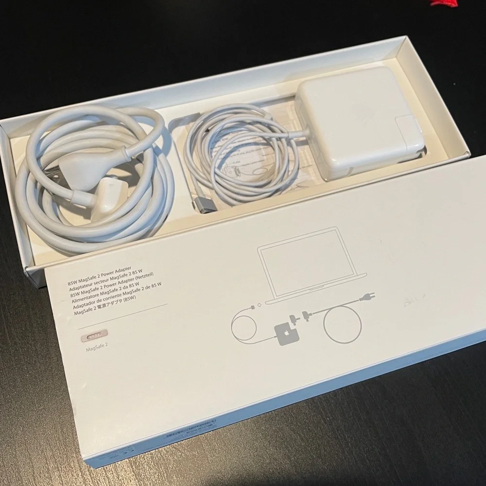 85W MagSafe 2 Power Adapter/ used 1 month/ w box